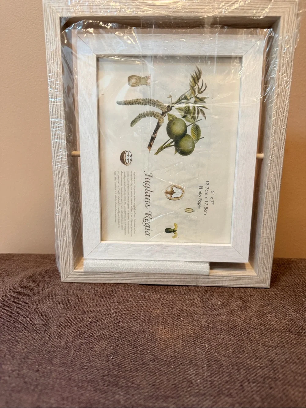 Wooden 5x7 Photo Frame in White - Home Accents